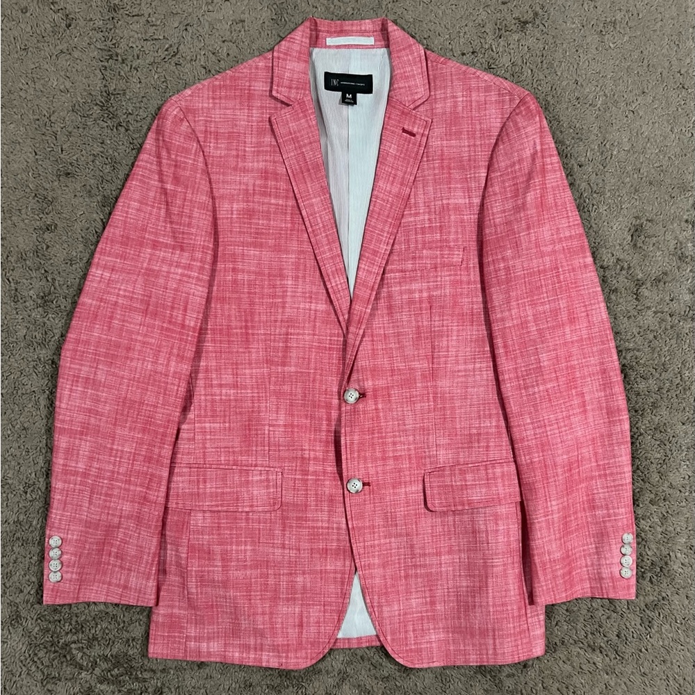 INC International Concepts Men’s Pink Blazer SZ M
